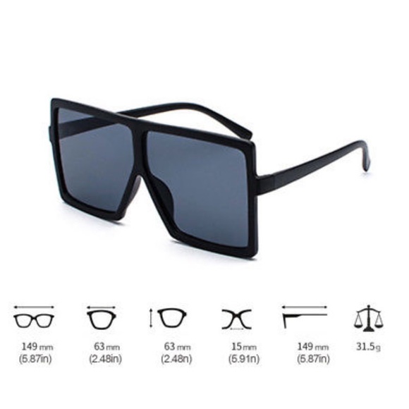 🔥Square Sunglasses - Picture 2 of 8